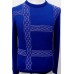 Crew Neck Long Sleeve Knitted Pullover (2A)